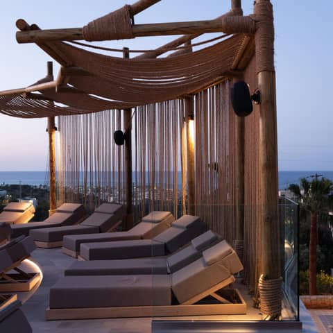 Asterias Village — roof