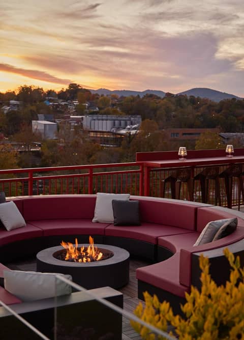 The Radical Asheville, Tapestry Collection by Hilton — roof