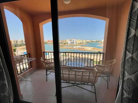 Boho Chic - Scenic Lagoon View at Tawila Gouna — balance & terrace