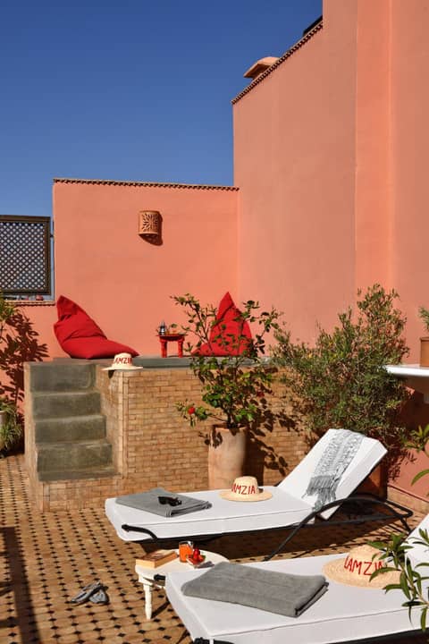 Riad Lamzia — balance & terrace