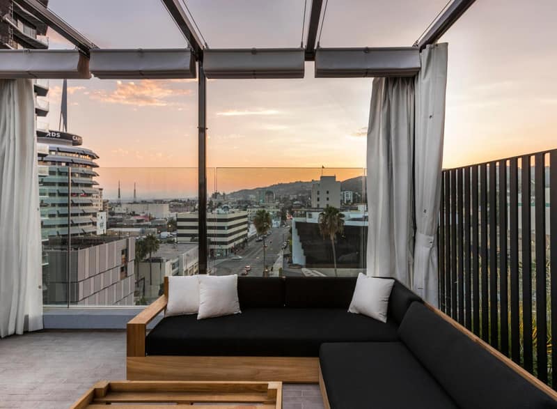 Kimpton Everly Hotel Hollywood by IHG — balance & terrace