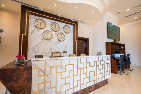Grand Villaggio Hotel Abu Dhabi — hotel reception
