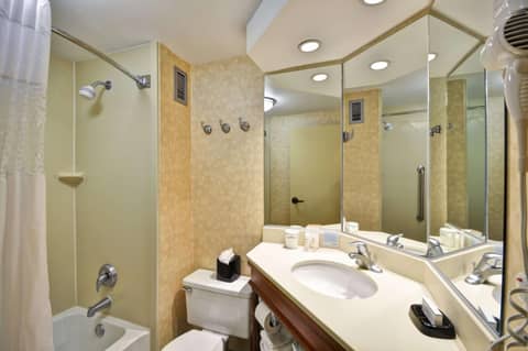 Hampton Inn Memphis-Poplar — bathroom