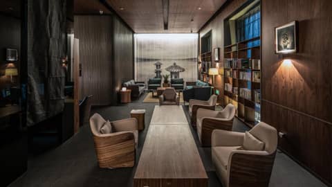 The Nook Design Hotel Hangzhou, 20 mins to West Lake and Lingyin Temple — lounge