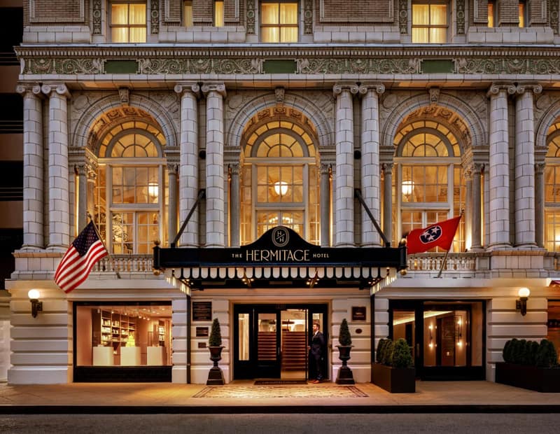 The Hermitage Hotel — building