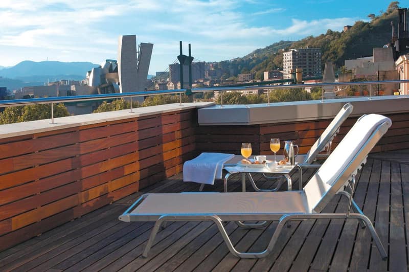Hesperia Bilbao — balance & terrace