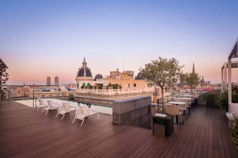 Ohla Barcelona — roof