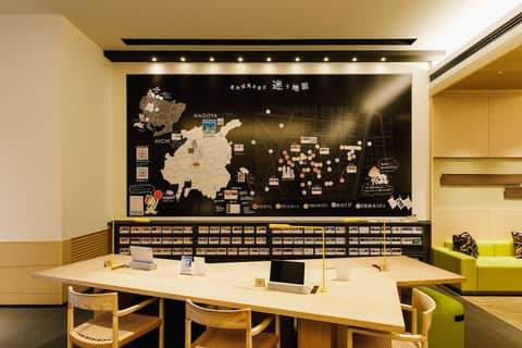 Montblanc Hotel RAFFINE NAGOYA EKIMAE — recepcion & lobby