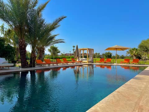 Pavillon du Golf - Palmeraie suites — recepcion & lobby