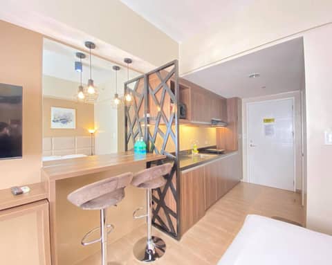 Twin Bed Unit- MIGAs Haven at Sunvida Tower — kitchen