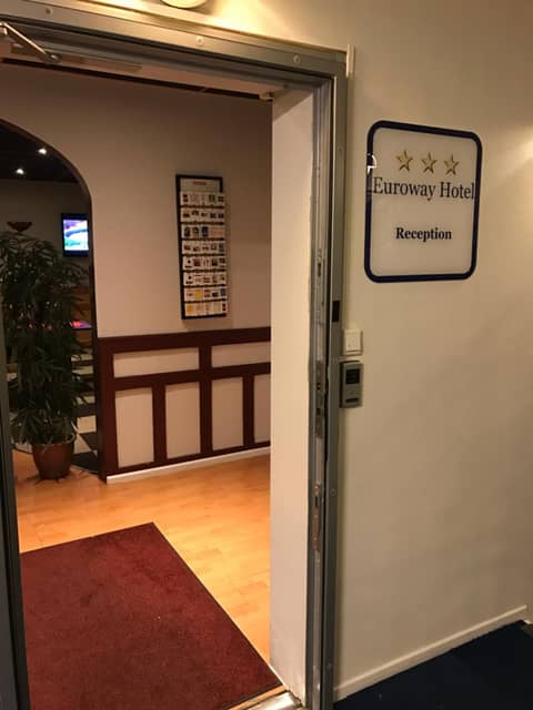 Euroway Hotel — recepcion & lobby