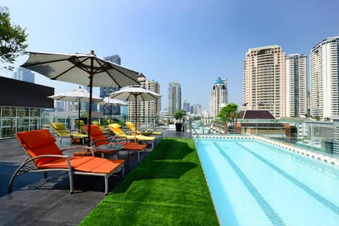 Le D'Tel Bangkok — roof