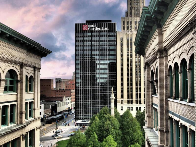 The Hilton Garden Inn Buffalo-Downtown — building