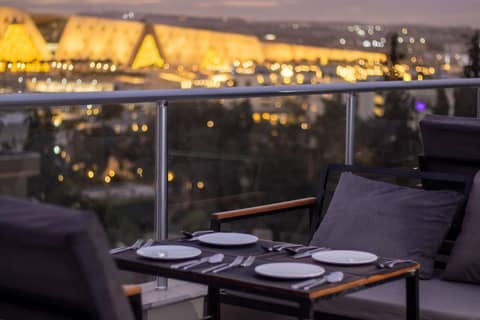 Saray Pyramids & Museum View Hotel — balance & terrace