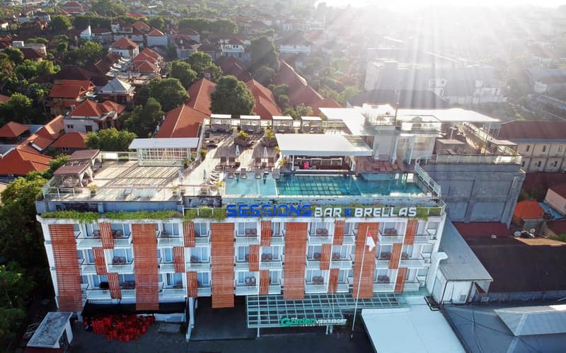 New Garden View Resort — building