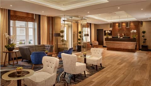The Westbourne Hyde Park — hotel reception