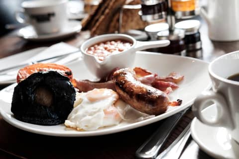 The Fox & Goose Hotel — breakfast buffet