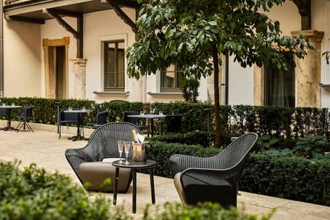 H15 Palace a Luxury Collection Hotel Krakow — balance & terrace
