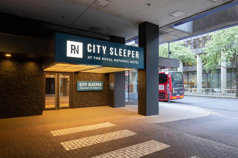 City Sleeper at Royal National Hotel — building