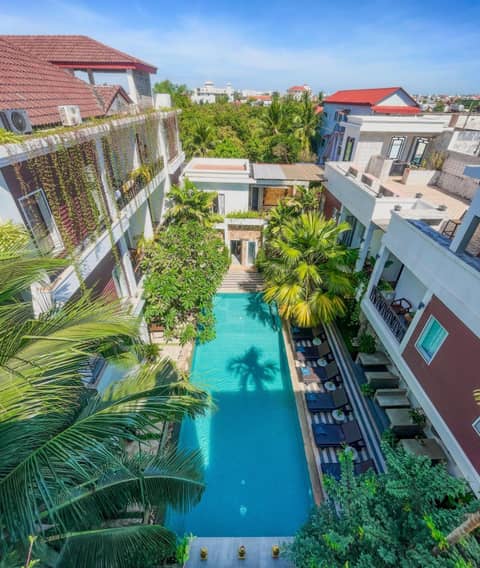 Boutique Indochine d'Angkor — recepcion & lobby