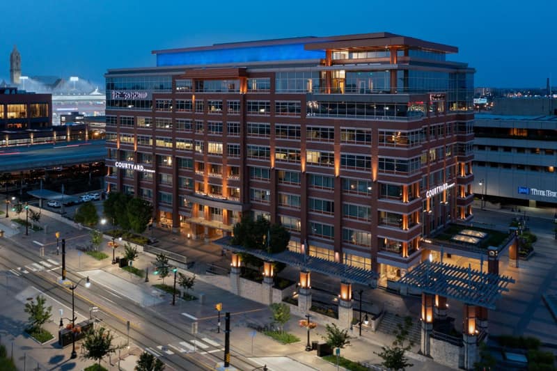 Courtyard by Marriott Buffalo Downtown/Canalside — building