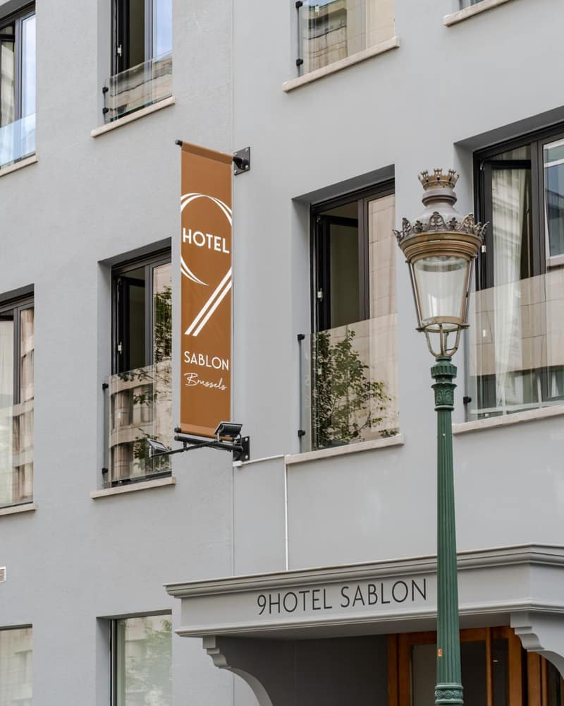 9Hotel Sablon — building