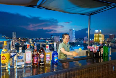 Cozy Danang Boutique Hotel — roof