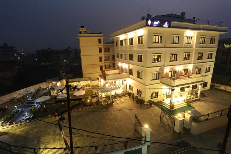 Hotel Harmika - Spiritual retreat with garden & Stupa view — photo 1