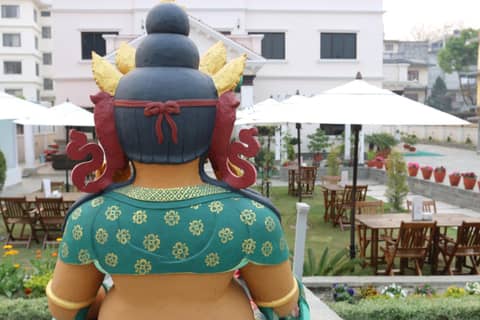 Hotel Harmika - Spiritual retreat with garden & Stupa view — photo 4