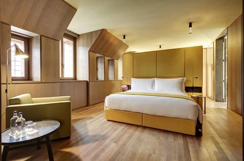 Hotel Cafe Royal, London — hotel room