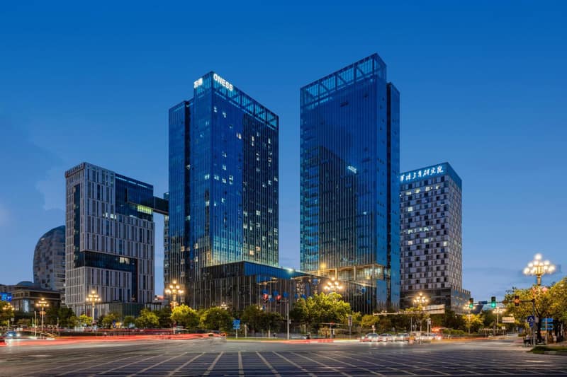 ONESS Executive Hotel Guangzhou Huangpu - Free Shuttle Bus for Canton Fair during Canton Fair period — building