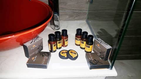 The Seven Hotel — bathroom