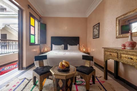Riad Salman — hotel room
