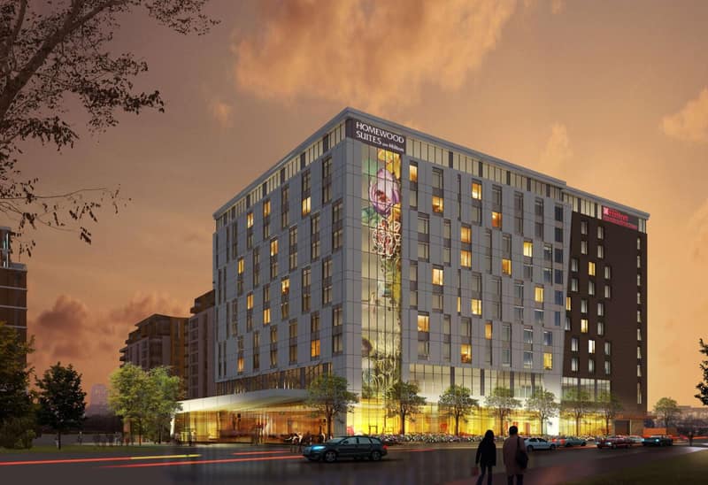 Hilton Garden Inn Montreal Midtown, Quebec, Canada — building