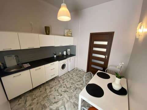P&J Apartamenty Stolarska — kitchen