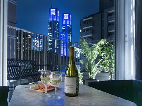 Tokyu Stay Nishi Shinjuku — balance & terrace