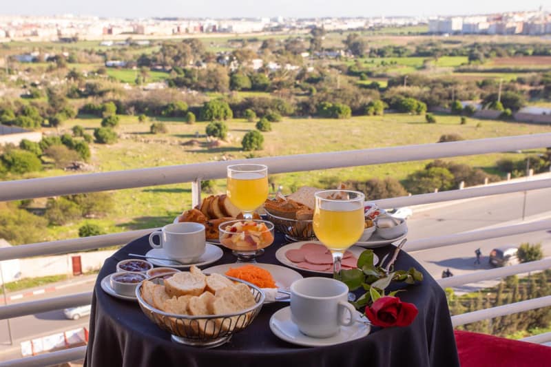 Le Zenith Hotel & Spa — balance & terrace