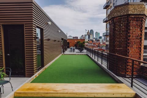 Crossroads Hotel — roof