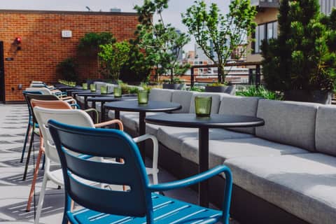Crossroads Hotel — roof