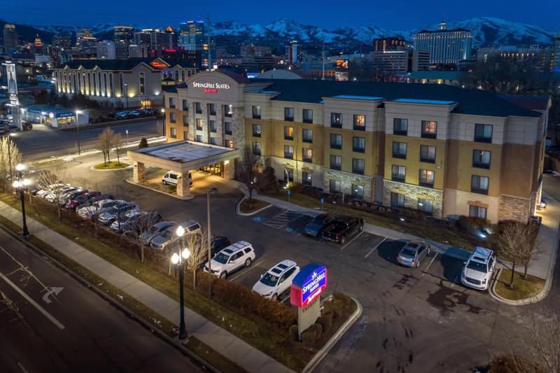 SpringHill Suites by Marriott Salt Lake City Downtown — building