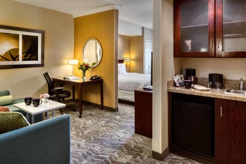 SpringHill Suites by Marriott Salt Lake City Downtown — hotel room