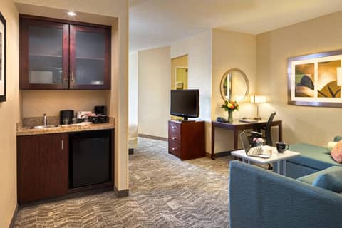 SpringHill Suites by Marriott Salt Lake City Downtown — hotel room