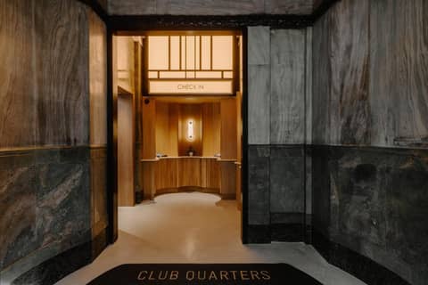 Club Quarters Hotel London City, London — hotel reception