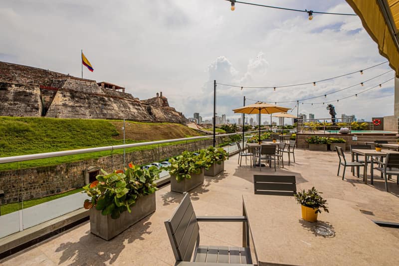 GHL San Lazaro Art Hotel — balance & terrace