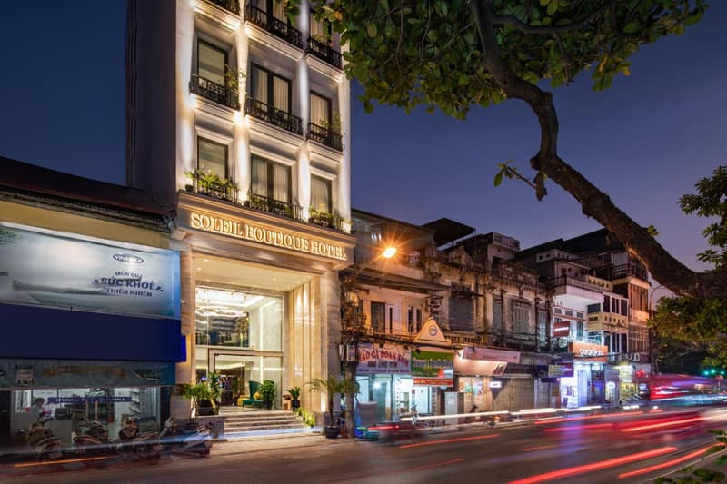 Soleil Boutique Hotel Hanoi — building
