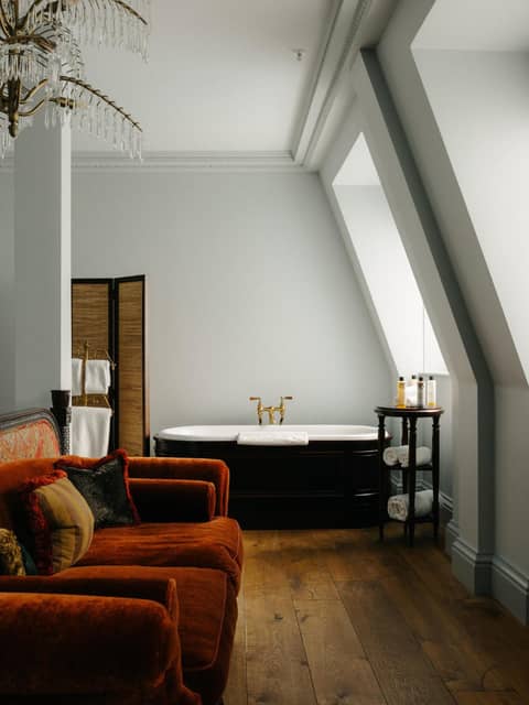 The Ned — living room