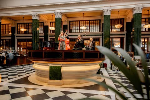 The Ned — hotel reception