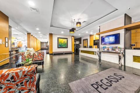 Pegasus Apart-Hotel — recepcion & lobby