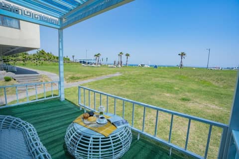 Sun and Moon Resort — balance & terrace