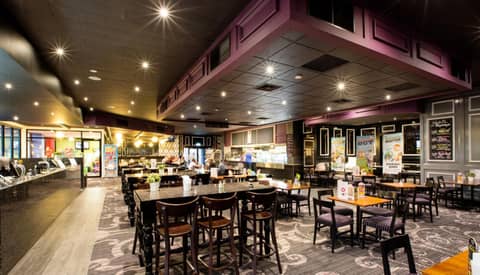 Nightcap at Skyways Hotel — dining
